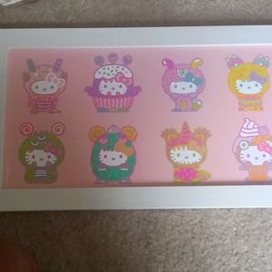 Hello kitty monster wall painting